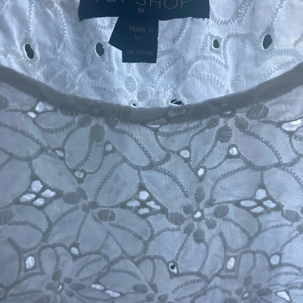 Topshop white crop - Picture 2 of 3